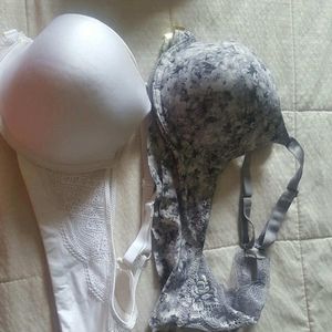 Lot of 3 front close bras